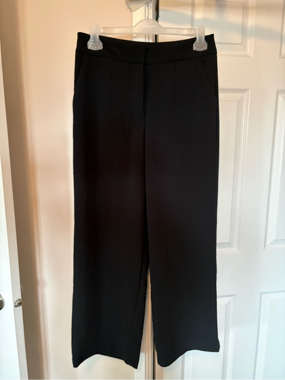 Dynamite Black Wide-Leg Dress Pants